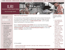Tablet Screenshot of ilri.org